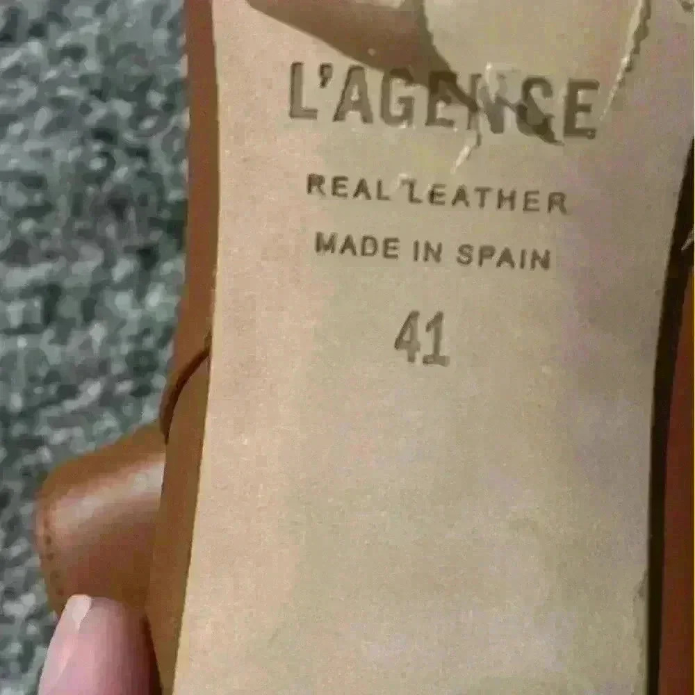 L’AGENCE new Jeanne II Pointed Toe Bootie size 41 size 11 US women’s - Picture 6 of 8